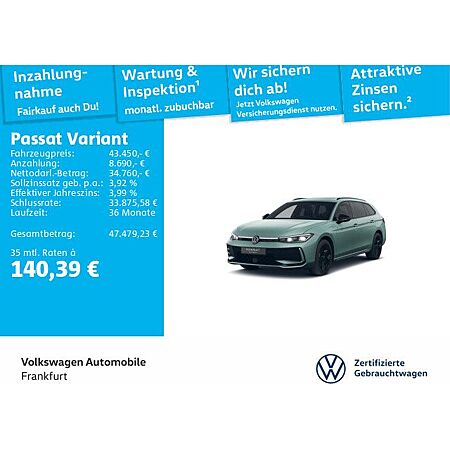 VW Passat Variant leasen