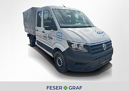 VW Crafter Volkswagen 35 DOKA Pritsche MR 103kW Plane Klima AH