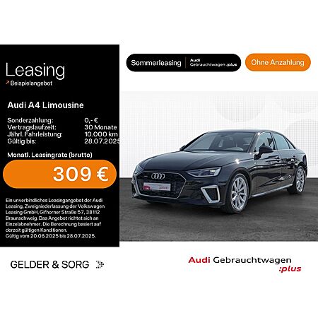 Audi A4 leasen