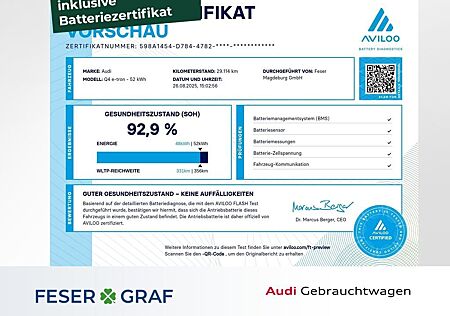Audi Q4 e-tron Q4 35 e-tron LED/ACC/Navi+/Kamera