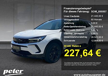 Opel Grandland X Grandland 1.2 Turbo GS Line Klimaautomatik Alcan