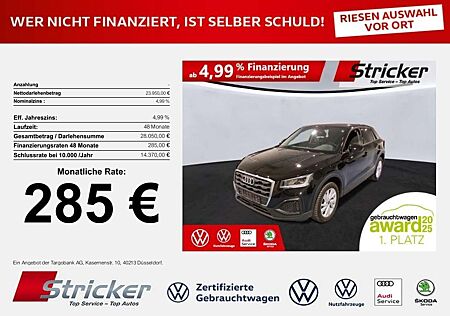 Audi Q2 35 1.5TFSI DSG 285,-ohne Anzahlung Kamera Sit