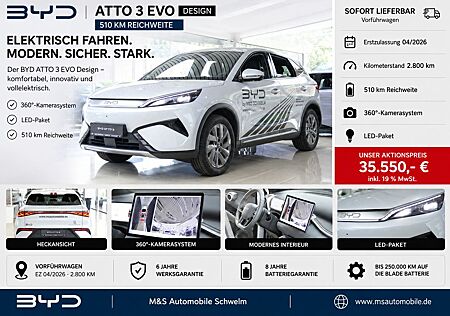 BYD ATTO 3 EVO Design °Vorführwagen°