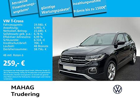 VW T-Cross Volkswagen 1.0 TSI Style LED Navi ParkPilot RearVie
