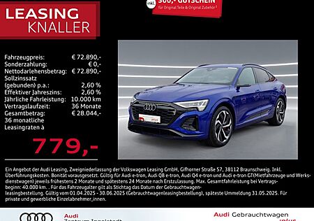 Audi Q8 e-tron Sportback 55 qu 2x S line MATRIX 21"