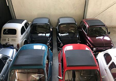 Fiat 500 F weiss+versch Farben von Sammlung top