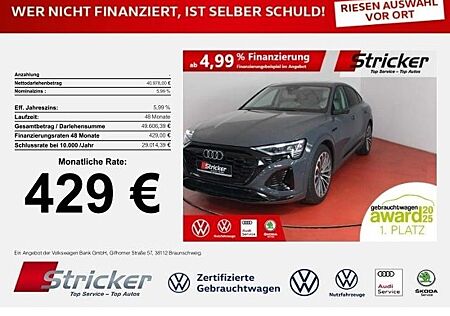 Audi Q8 e-tron Sportback S-line quattro 429,-ohne Anz