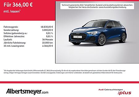 Audi A3 Sportback 35 TDI S-LINE+AHK+PANO+MATRIX