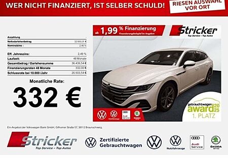 VW Arteon Volkswagen Shooting Brake R-Line 2.0TSI DSG 332,-ohn