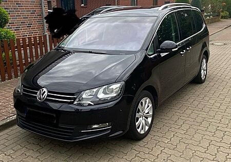 VW Sharan Volkswagen 2.0 TDI DSG BlueMotion Tech Highline ...