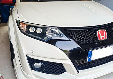 Honda Civic Type R GT 310+ downpipe custom exhaust