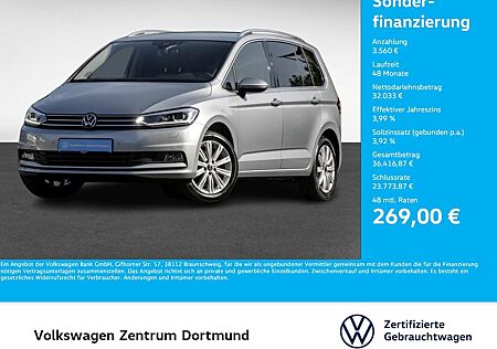 VW Touran Volkswagen 2.0 HIGHLINE 7SITZE AHK CAM ACC LM17 NAVI