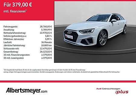 Audi A4 Avant 2.0 TDI S-LINE+LED+RÜCKKAMERA+GRA