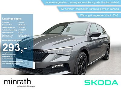 Skoda Scala MONTE CARLO 1.5 TSI DSG ACC+NAVI+PANO+VIRT