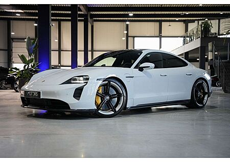 Porsche Taycan Turbo S - 93.4 kWh - sport chrono - carbo
