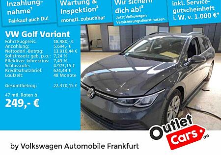 VW Golf Volkswagen VIII Variant 2.0 TDI DSG Life Navi LED DAB+