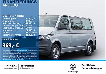 VW T6 Kombi Volkswagen T6.1 Kombi ALLRAD LR LANG 8-SITZE AHK