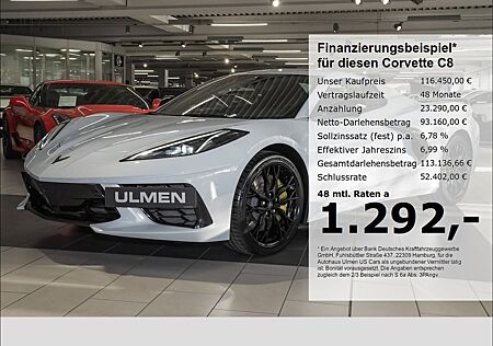 Chevrolet Corvette C8 Stingray Cabriolet 3LT Frontlift Vollausstatt