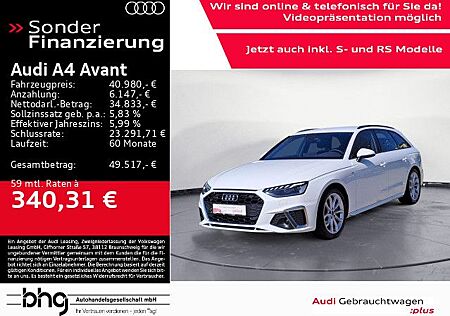 Audi A4 Avant S line 40 TDI quattro