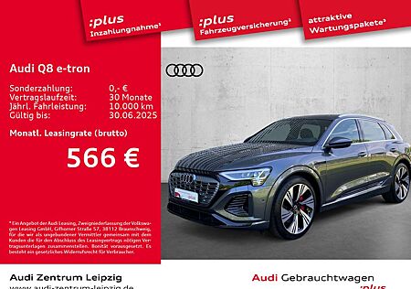Audi Q8 e-tron 55 qu. S line *Matrix*HuD*Air*22kW*
