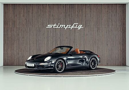 Porsche 997 .1 Carrera 4S Cabr., Basaltschwarzmet., WLS