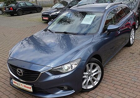 Mazda 6 Kombi Sports-Line 1. Hand Xenon Totwinkel Bose