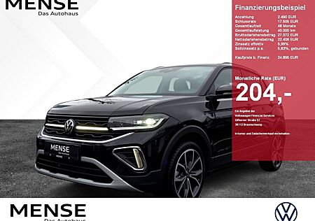 VW T-Cross Volkswagen 1.0 TSI DSG Style AHK Navi BlackStyle