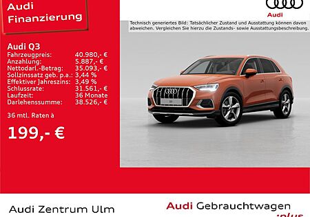 Audi Q3 advanced 40 TFSI qu. AHK NAV+ STDHZG E-KLAPPE