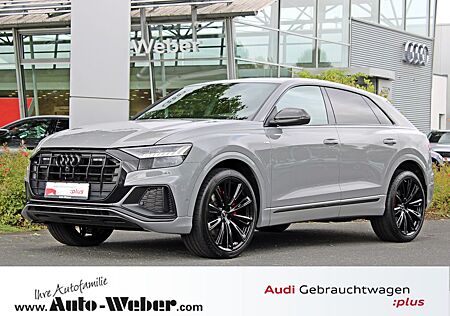 Audi Q8 gebraucht kaufen Audi Q8 50TDI S LINE COMP+PANO MASSAGE 23" RED BELTS