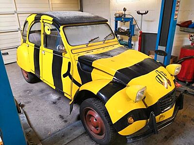 Citroën 2 CV Ente Projektauto