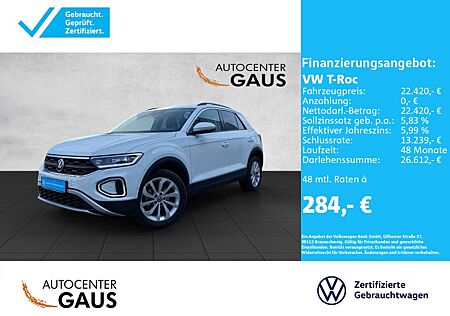 VW T-Roc Volkswagen Life 1.0 l TSI OPF 81 kW (110 PS) 6-Gang
