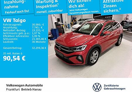 VW Taigo Volkswagen 1.5 TSI DSG R-Line Navi IQ.LIGHT - LED-Mat