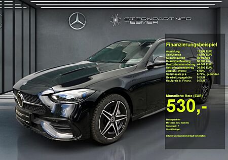 Mercedes-Benz C 300 e T +AMG+Night+MBUX+PANO+KAMERA+AHK+HuD