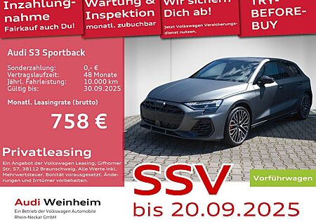 Audi S3 Sportback 2.0 TFSI Navi Sound Matrix uvm