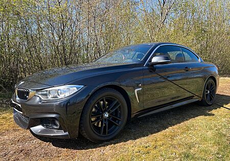 BMW 420d Cabrio M Sport , Saphirschwarz metallic