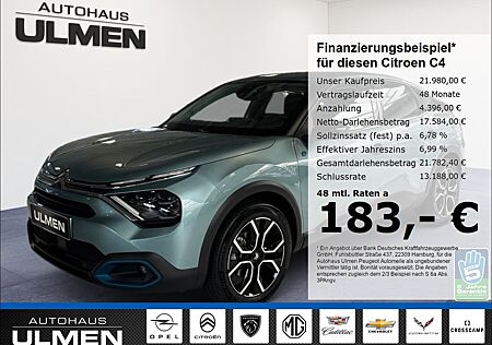 Citroën C4 e-Elektromotor 136 Feel LED Mehrzonenklima DA