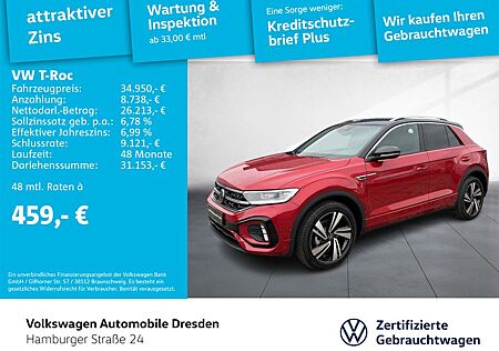 VW T-Roc Volkswagen R-Line 1.0 TSI *IQ.DRIVE NAVI REAR VIEW*
