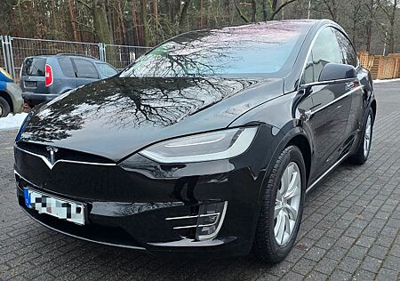 Tesla Model X 90D MCU2 HW3 CCS 93,1% SOH 8x Alu-Räder