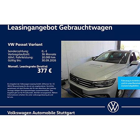 VW Passat Variant leasen