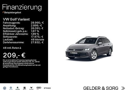 VW Golf Volkswagen Variant Life 1.5 TSI LED*AHK*Digital*ACC