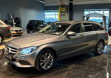 Mercedes-Benz C 220 C 220d T 9G ACC-Tempo LED Navi Kamera Leder AHK
