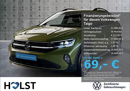 VW Taigo Volkswagen 1.0TSI Move RüFaKa AHK LED digitales Cockp