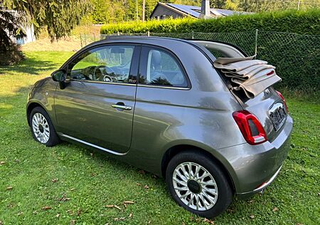 Fiat 500C 1.2 8V Dualogic*Cabrio*Automatik*grau*Voll*