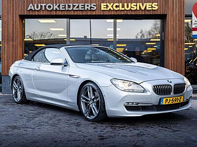 BMW 640 6-serie Cabrio 640i High Executive leder Spo