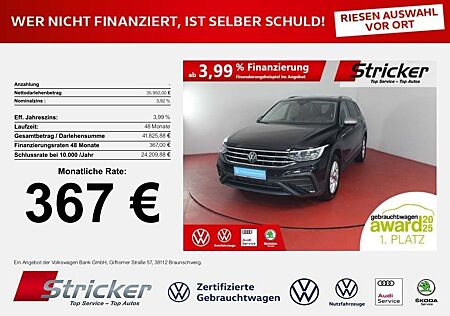 VW Tiguan Allspace Volkswagen Life 2.0TDI DSG 367,-ohne Anzahl