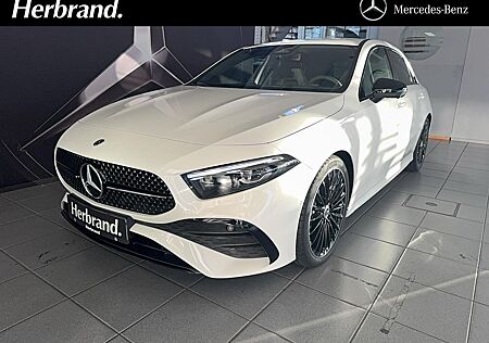 Mercedes-Benz A 200 Kompaktlimousine AMG+NIGHT+MULTI+360°+19"+