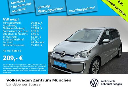 VW e-up! Volkswagen e-up! 61kW 1-Gang Style "Plus" CCS Sitzepaket Ko