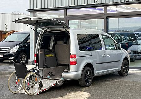 VW Caddy Volkswagen -Behindertengerecht-Rampe-Navi