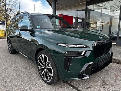 BMW X7 40d / BRITISH RACING GREEN, BROWN, B&W, FULL!