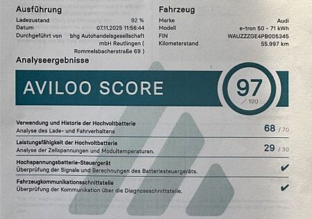 Audi e-tron Sportback | S line BlackEdition | 22 Zoll